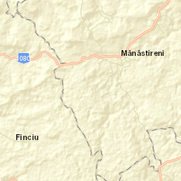 Comuna Călăţele Street Map