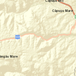 Comuna Cãpuşu Mare Street Map