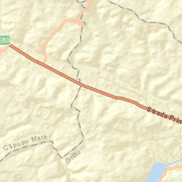 Căpuşu Mare Street Map