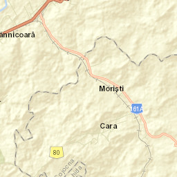 Comuna Apahida Street Map