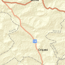 Mociu Street Map