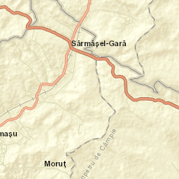 Sărmășel Street Map