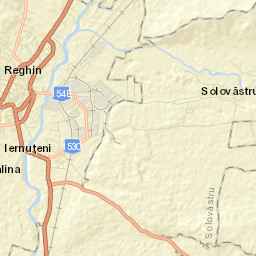Ideciu de Jos Street Map