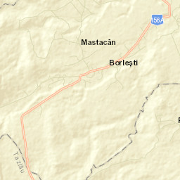 Comuna Borleşti Street Map