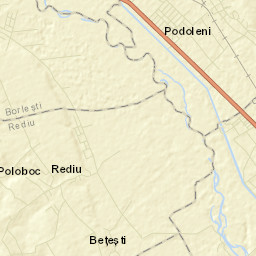 Podoleni Street Map