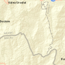 Comuna Valea Ursului Street Map