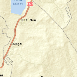 Soleşti Street Map