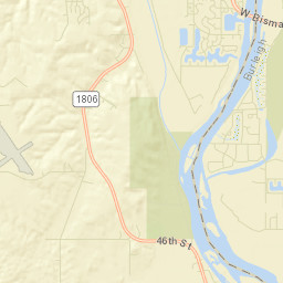 West Bismarck Expressway, Mandan, ND Street Map
