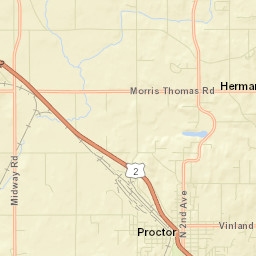 Proctor Street Map
