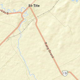 Saint-Tite Street Map