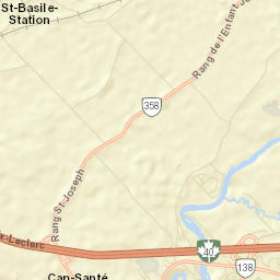 Donnacona Street Map