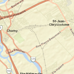 Breakeyville Street Map