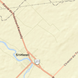 Saint-Henri Street Map