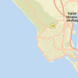 Saint-Gilles-Croix-de-Vie Street Map