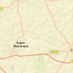 Coëx Street Map