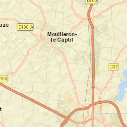 Mouilleron-le-Captif Street Map