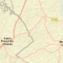 Saint-Pierre-du-Chemin Street Map