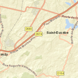 Saint-Eusèbe Street Map