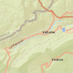 Vallorbe Street Map