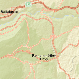 Jura-Nord vaudois District Street Map