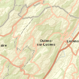 Lucens Street Map