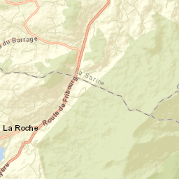 La Roche Street Map