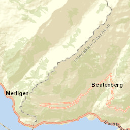 Beatenberg Street Map