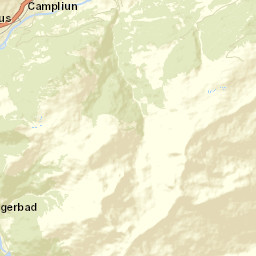 Region Surselva Street Map