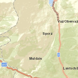 Lenzerheide Street Map