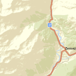 Zernez Street Map