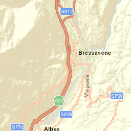 Bressanone Street Map