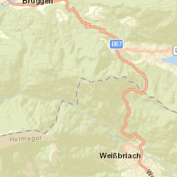 Gitschtal Street Map