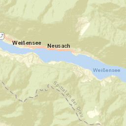 Weißensee Street Map
