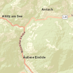 Arriach Street Map