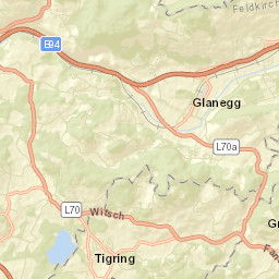 Glanegg Street Map