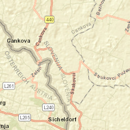Cankova Street Map