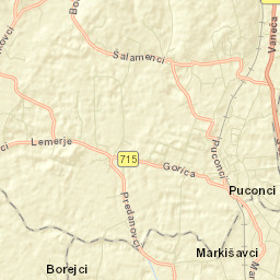 Puconci Street Map