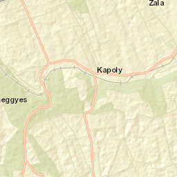 Tabi Járás Street Map
