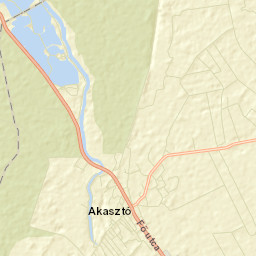 Akasztó Street Map
