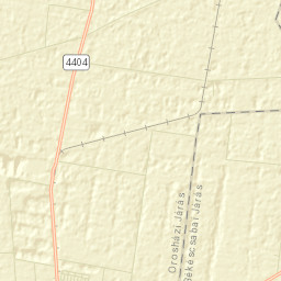 Nagyszénás Street Map