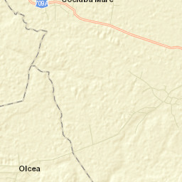 Olcea Street Map