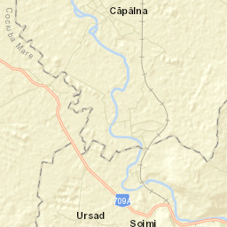 Comuna Cãpâlna Street Map