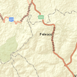 Comuna Feleacu Street Map