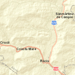 Căciulata Street Map