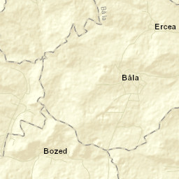 Băla Street Map