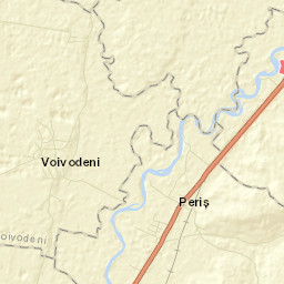 Voivodeni Street Map