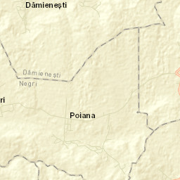 Dămieneşti Street Map