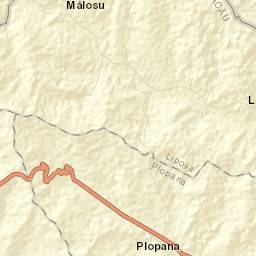 Comuna Lipova Street Map