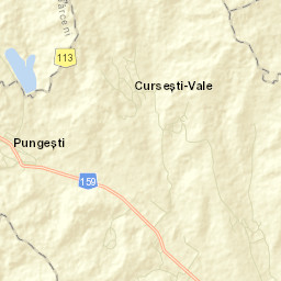 Comuna Pungeşti Street Map