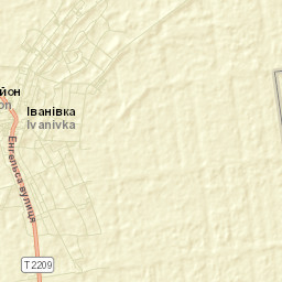 Ivanivka Street Map